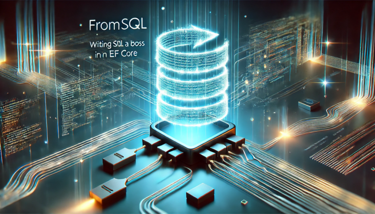 FromSql: Writing SQL Like a Boss in EF Core