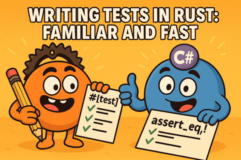 Writing Tests in Rust: Familiar and Fast