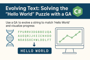 Evolving Text: Solving the "Hello World" Puzzle with a GA