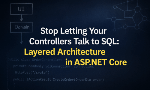 Stop Letting Your Controllers Talk to SQL: Layered Architecture in ASP.NET Core