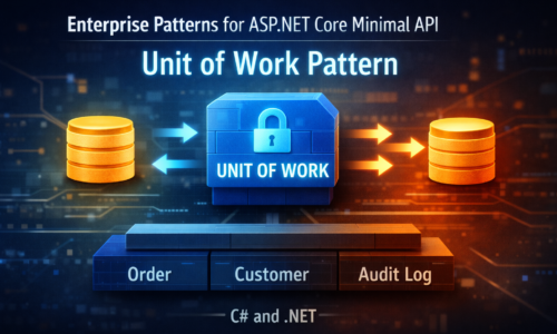 Enterprise Patterns for ASP.NET Core Minimal API: Unit of Work Pattern