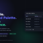 htmxRazor v1.3.0: Data Table, Accessibility, and Modern CSS